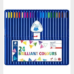 Staedtler Farveblyanter - Ergo Soft - 24 stk