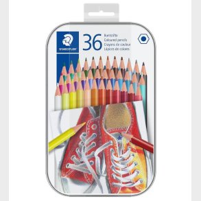 Staedtler Farveblyanter - Sekskantet - 36 stk