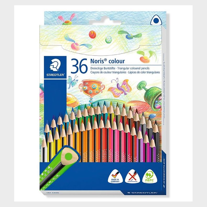 Staedtler Farveblyanter - Noris Color - 36 stk