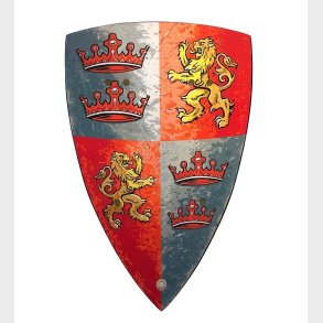 Liontouch Udkldning - Lionheart Skjold - Rd