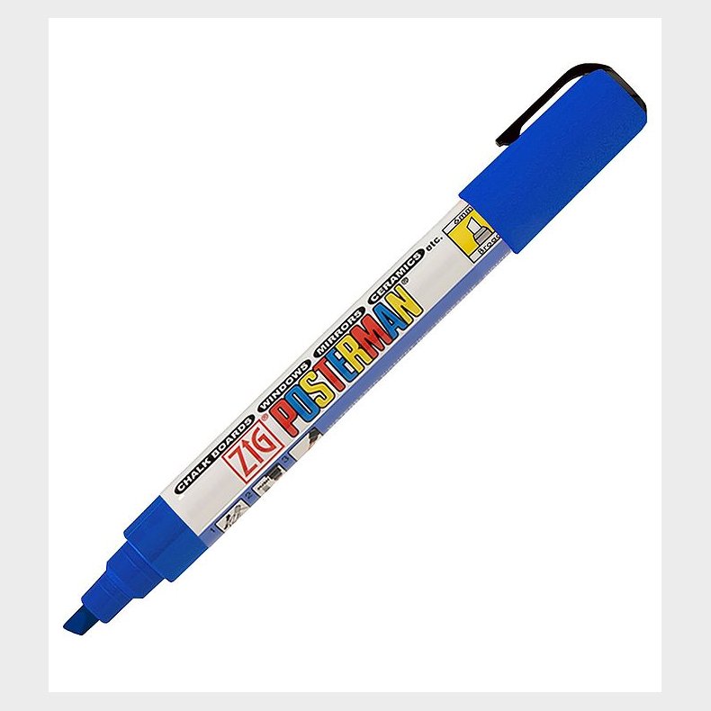 Zig Tusch - Vandfast - 6 mm - Bl