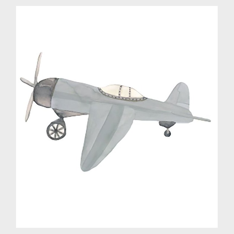 That's Mine Wallsticker - Retro Flyvemaskine