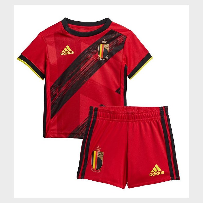 adidas Performance Fodboldst - Belgien - Rd/Sort