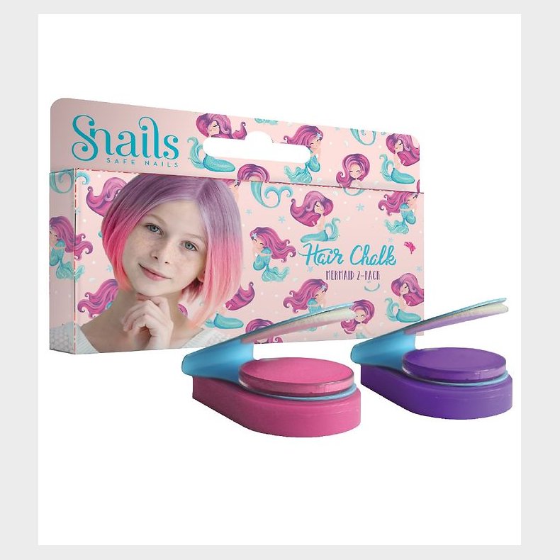 Snails Hrkridt - 2-pak - Havfrue