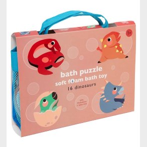 Petit Monkey Badeleegtj - Puslespil - 16 stk - Dinosaurs