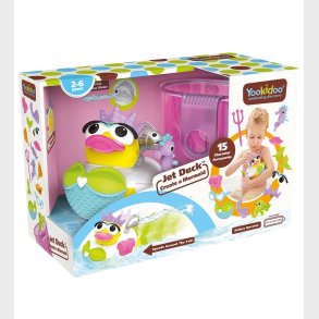 Yookidoo Badelegetj - Jet Duck - Create a Mermaid