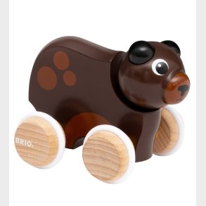 BRIO Skubbelegetj - Bjrn - Brun 30338