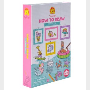 Tiger Tribe Tegnest - How to Draw - Summer Fun