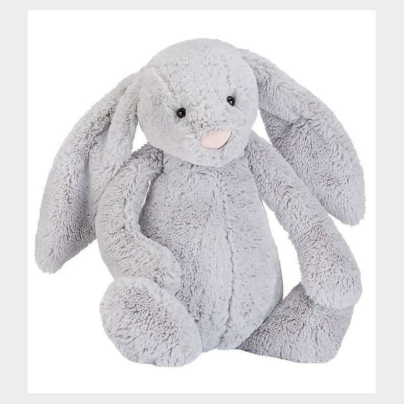 Jellycat Bamse - Really Big - 67x29 cm - Bashful Silver Bunny