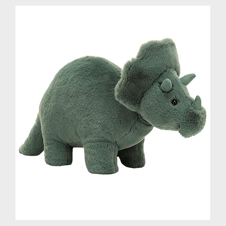 Jellycat Bamse - Medium - 17x11 cm - Fossilly Triceratops