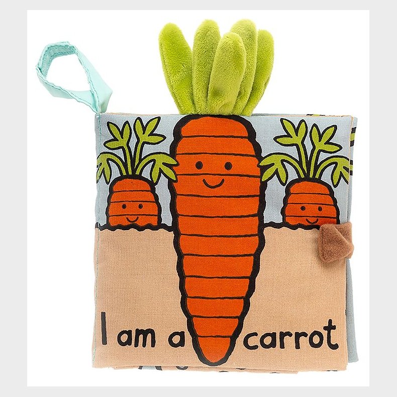 Jellycat Stofbog - I Am A Carrot - Engelsk