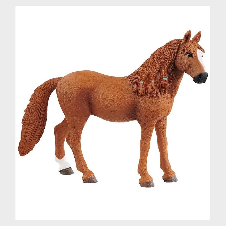 Schleich Dyr - 9,2 x 11,6 cm - Tysk Ridehest Hoppe 13925