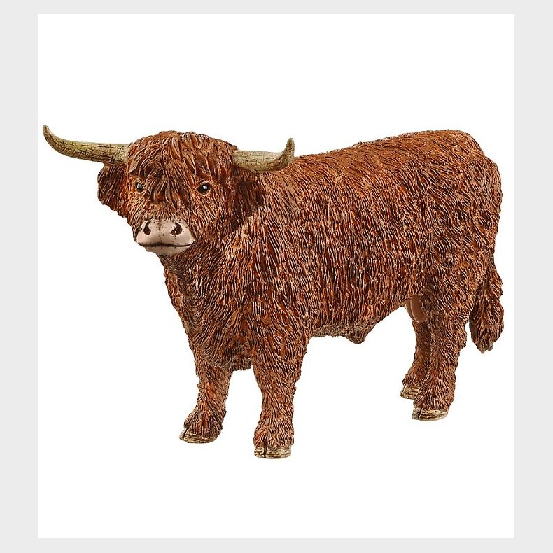 Schleich Dyr - 7,7 x 13,6 cm - Highland Tyr 13919