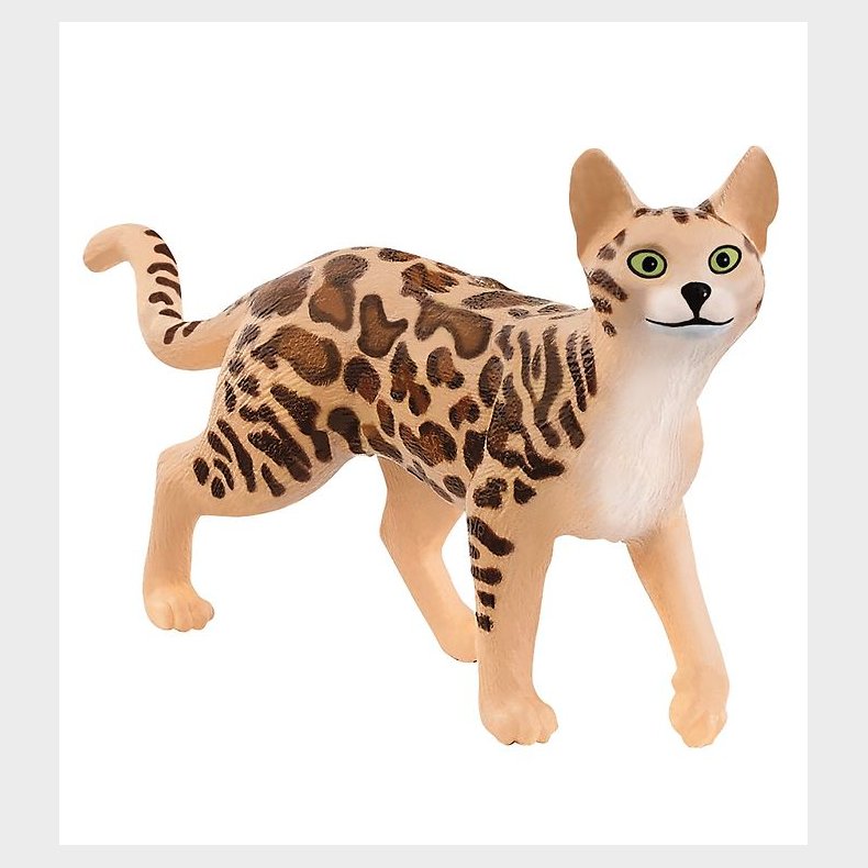 Schleich Dyr - 4,6 x 8,5 cm - Bengalkat 13918