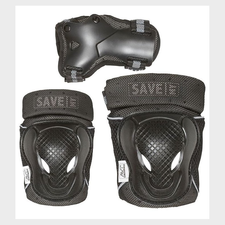 Save My Bones Beskyttelsesst - Sort/Gr