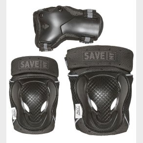 Save My Bones Beskyttelsesst - Sort/Gr