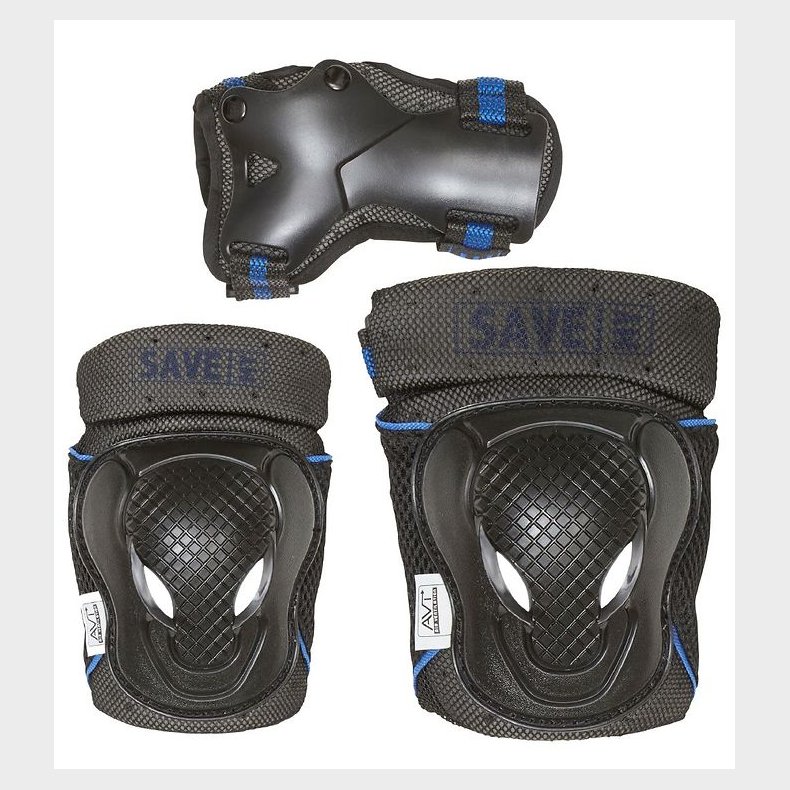 Save My Bones Beskyttelsesst - Sort/Bl