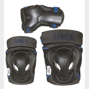 Save My Bones Beskyttelsesst - Sort/Bl