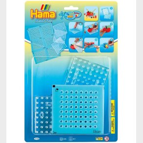 Hama Maxi Perlest - 3 stk. + 1 Sticker - Kvadrater