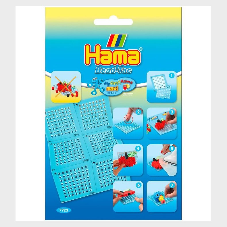 Hama Maxi Stickers - 6 stk - Kvadrater