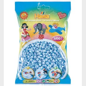 Hama Midi Perler - 3000 stk. - 97 Pastel Isbl