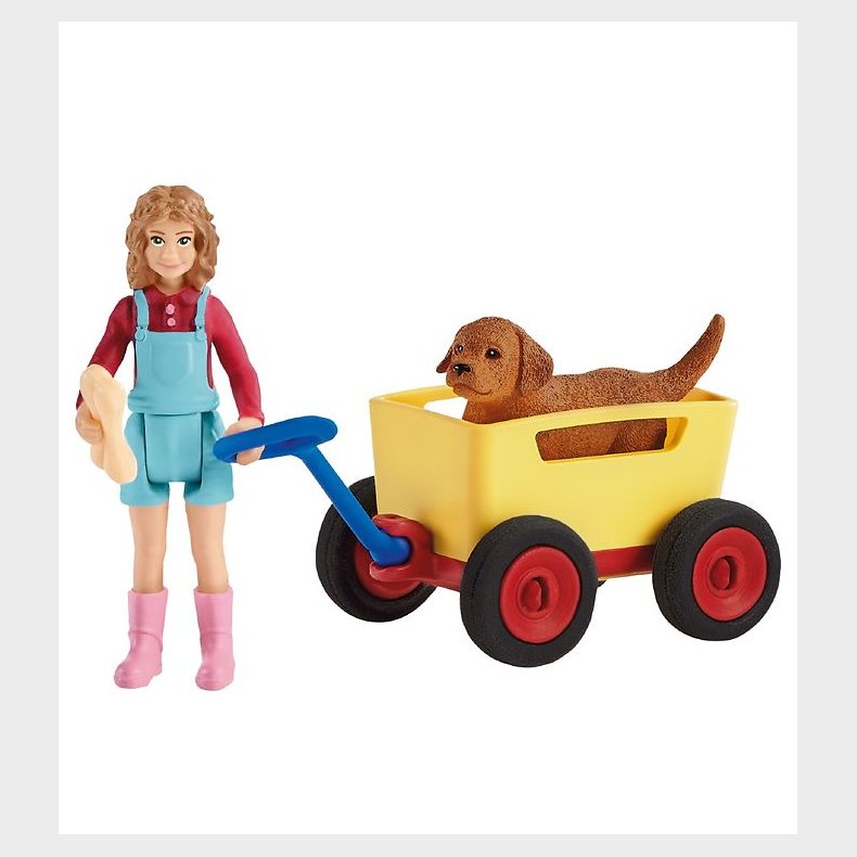 Schleich Farm World - 12 cm - Trkvogn Udflugt 42543