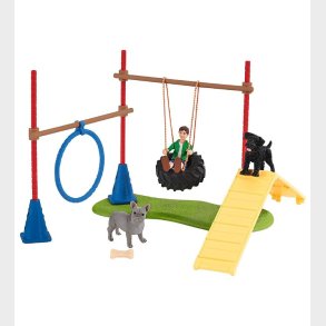 Schleich Farm World - 30x30 cm - Hunde Trning 42536