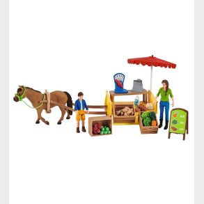 Schleich Farm World - 34 x 23 - Mobil Grdsplads 42528