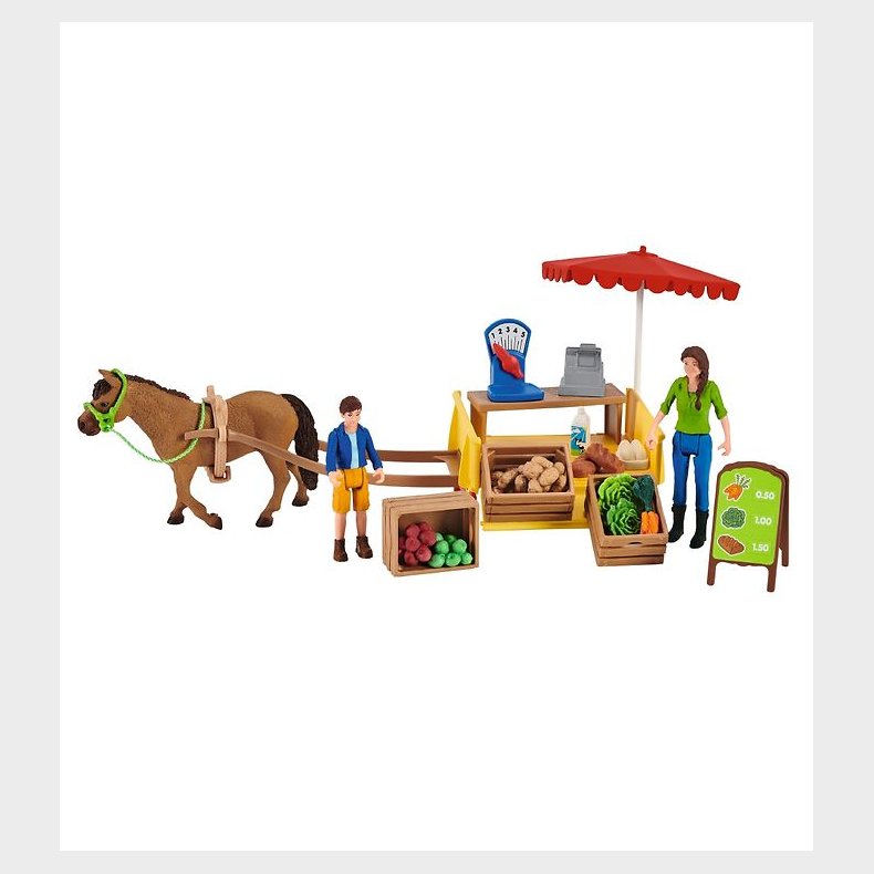 Schleich Farm World - 34 x 23 - Mobil Grdsplads 42528