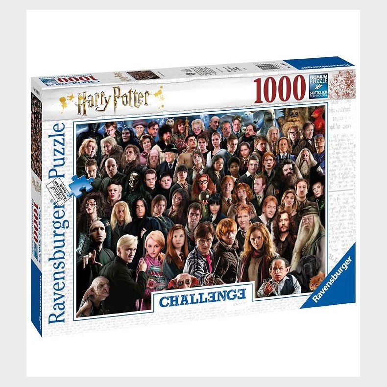 Ravensburger Puslespil - 1000 Brikker - Harry Potter