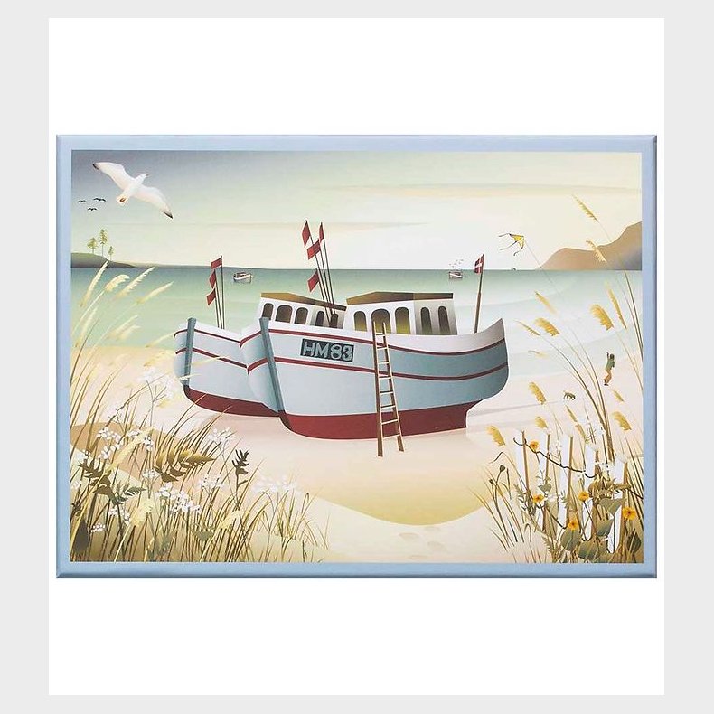 Vissevasse Puslespil - 1000 Brikker - Fishing Boats