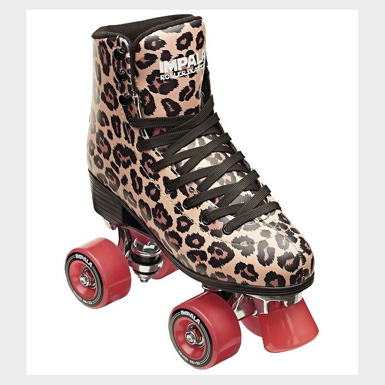 Impala Rulleskjter - Quad Skate - Brun Leopard