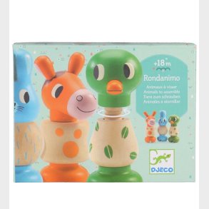 Djeco Trlegetj - 3 stk. - Skrue Sammen-Dyr