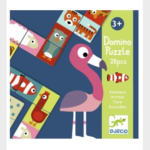 Djeco Puslespil - 28 Dele - Domino