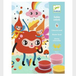 Djeco Farvet Sand - Deliciously Cute