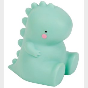 A Little Lovely Company Lampe - 12,5 cm - T-Rex - Grn