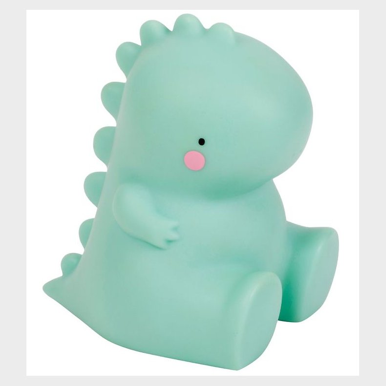 A Little Lovely Company Lampe - 12,5 cm - T-Rex - Grn