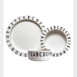 Design Letters Spisest - Tritan - 3 dele - Eat & Learn - Hvid