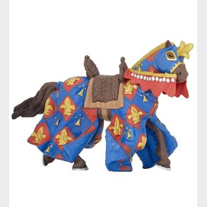 Papo Bl Ridderhest - Fleur De Lys - H: 9 cm