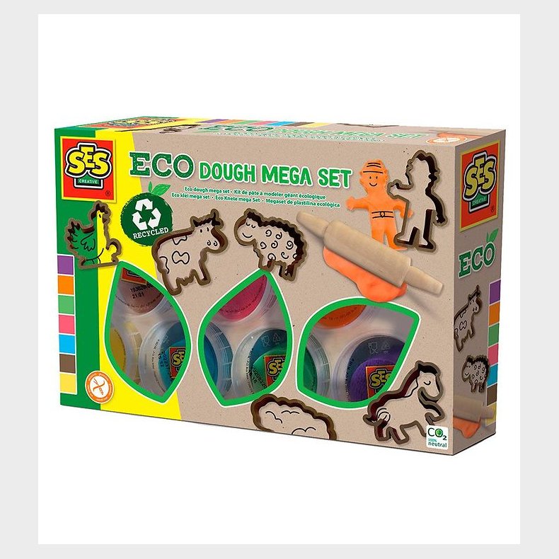 SES Creative Modellervoks - ECO - 7x90 g - Megast