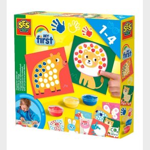 SES Creative Fingermaling - My First - Dyr