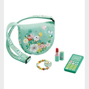 Djeco Taske m. Tilbehr - Lucy's - Mint m. Kanin