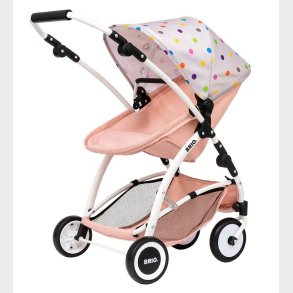 BRIO Dukkevogn - Flex - Rosa/Hvid 24906000