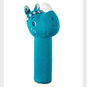 Lilliputiens Bamse m. Lyd - Marius - 17 cm - Lysebl