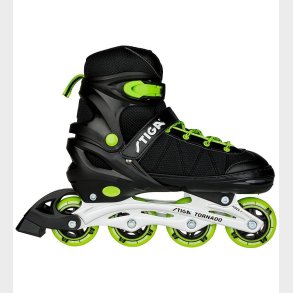 Stiga Rulleskjter - Tornado - Sort/Grn