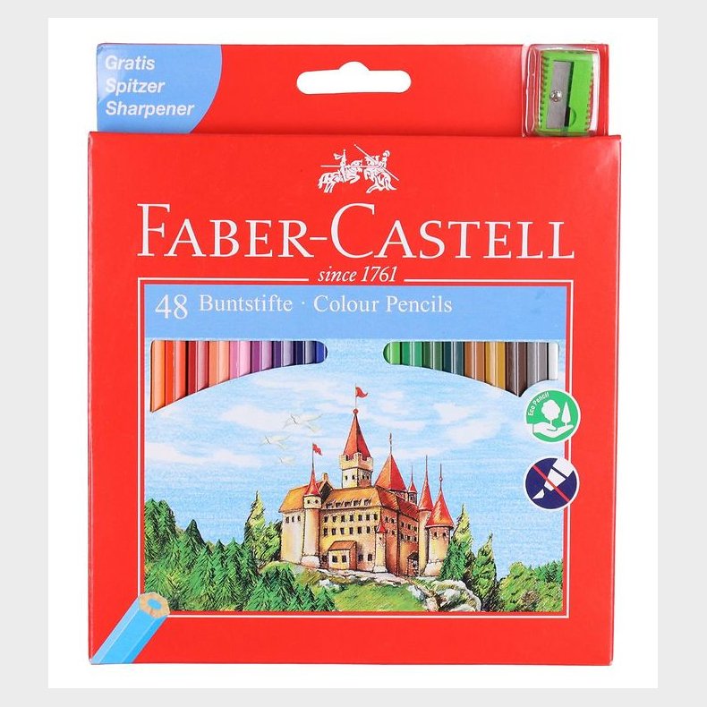 Faber-Castell Farveblyanter - Slot - 48 stk - Multifarvet