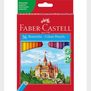Faber-Castell Farveblyanter - Slot - 36 stk - M