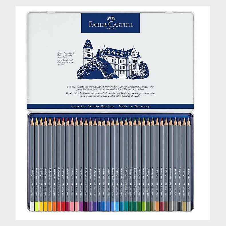 Faber-Castell Farveblyanter - Goldfaber Akvarel - 36 stk - Multi