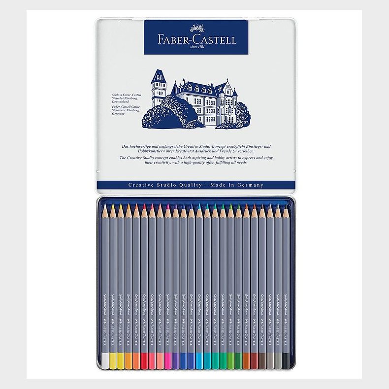 Faber-Castell Farveblyanter - Goldfaber Akvarel - 24 stk - Multi