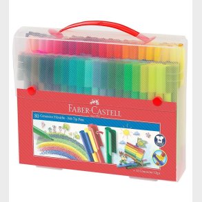 Faber-Castell Tuscher - Connector Etui - 80 stk - Multi